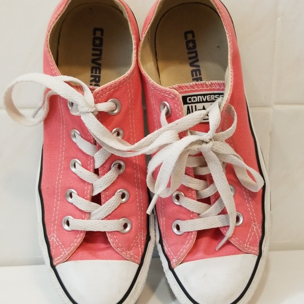 Converse Sneakers In Peach - Picture 3 of 8